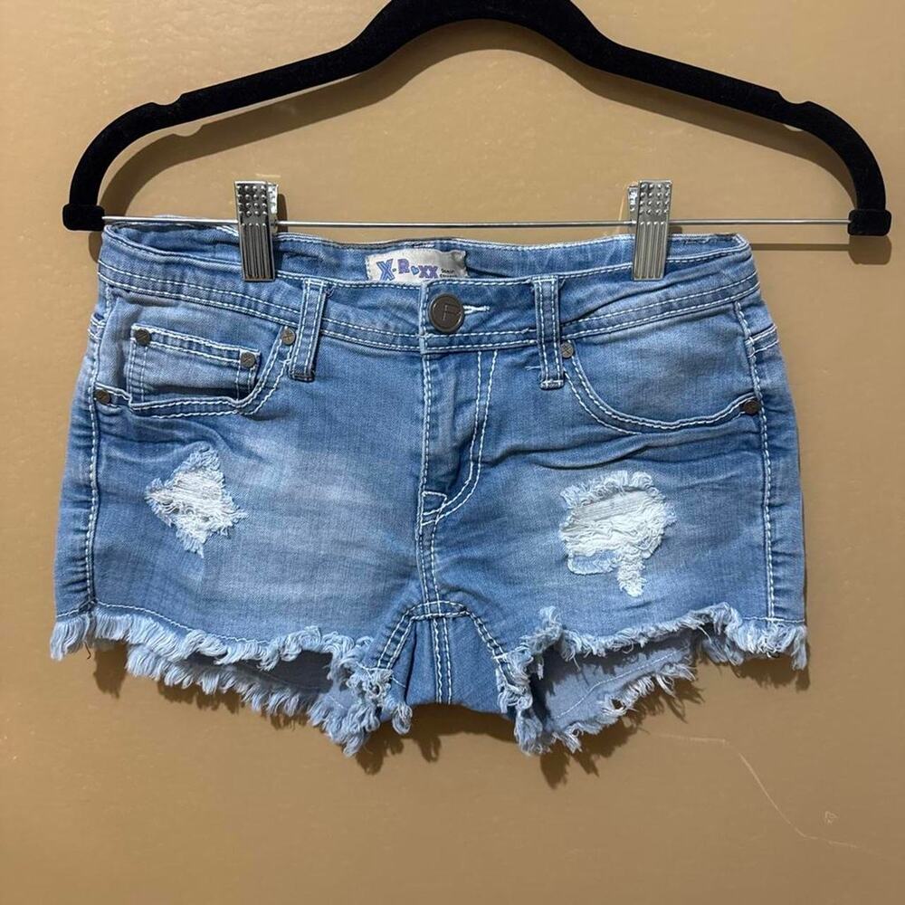 Y2k low rise blue denim